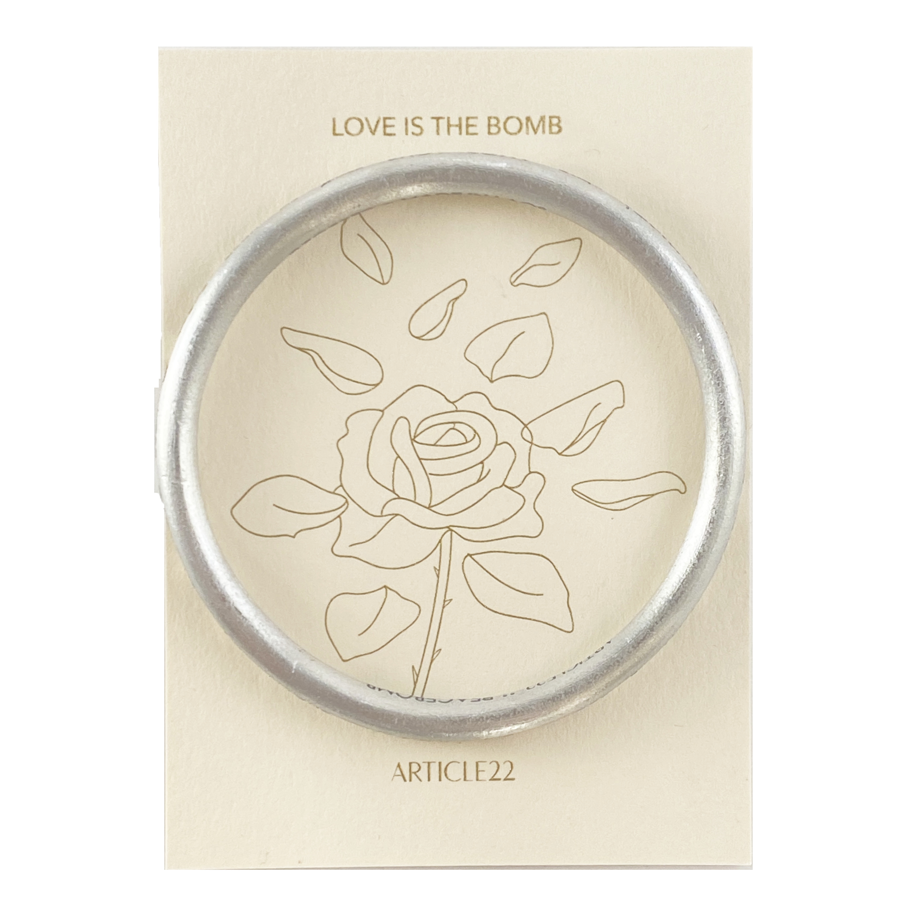LOVE ALL AROUND BANGLE