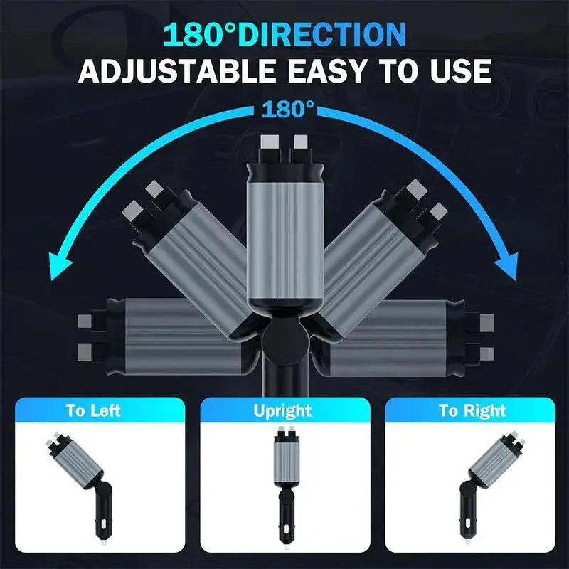 Dabfavshop Starry Sky Car Charger with Dual USB Ports