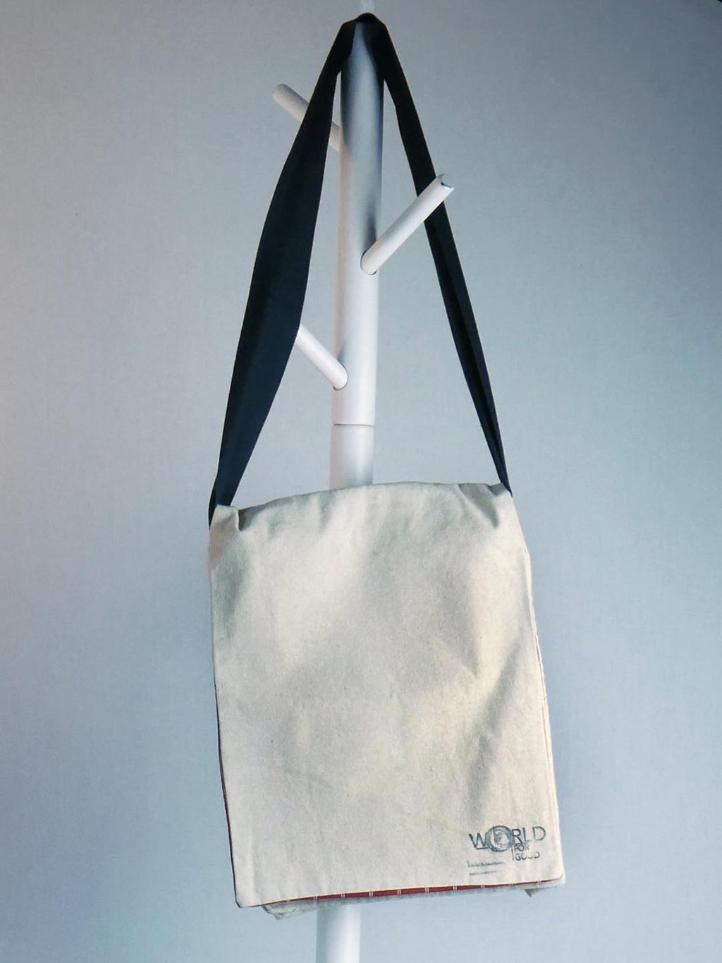 Messenger Sling Bag With Flap
